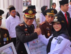 Pemkot Beri Penghargaan kepada Polresta Bandar Lampung di Momentum Peringatan HUT RI ke-81