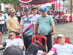 Colour Fun Walk Way Kanan Semarak HUT RI ke-81, PMI Gelar Donor Darah