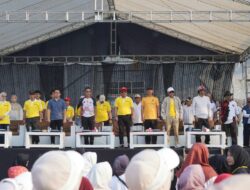 Meriahkan HUT RI ke-81, Wakapolres Lampung Utara Hadiri Colour Fun Genzi Aprozi Alam