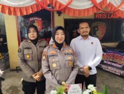 HUT Ke-11 Tekab 308, Kapolres Lampura Tegaskan Komitmen Berantas Kejahatan dan Ciptakan Rasa Aman