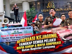 PRANTARA Apresiasi Kejagung Bongkar Mafia Korporasi di Lampung