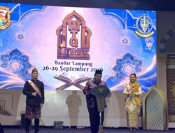 MTQ ke-55 Tingkat Kota Bandar Lampung Resmi Ditutup, Kecamatan Sukabumi Jadi Juara Umum