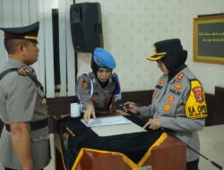 Kapolres Lampung Utara Pimpin Sertijab Kasat Lantas, AKP Suarjono Suryaningrat Resmi Jabat Kasat Lantas