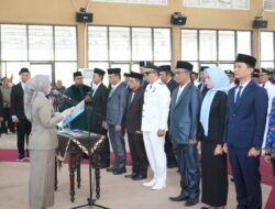234 Pejabat Pemkab Way Kanan Dikukuhkan dan Dilantik, Bupati Ayu Tekankan Integritas dan Kinerja