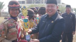 Sekda Bandar Lampung Hadiri Upacara Hari Kesaktian Pancasipa dan Penutupan Gebyar Perkemahan Tingkat Kwarcab