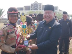 Sekda Bandar Lampung Hadiri Upacara Hari Kesaktian Pancasipa dan Penutupan Gebyar Perkemahan Tingkat Kwarcab