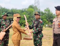 Bupati Way Kanan Buka TMMD ke-130 Kodim 0427/Way Kanan, Satukan Langkah Membangun Negeri dari Desa