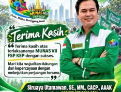 Siruaya Utamawan Terpilih Sebagai Ketua Umum FSP KEP KSPI Periode 2026–2031