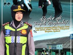 Kapolres Lampura Pantau Arus Lalu Lintas Pastikan Pelayanan Berjalan Optimal
