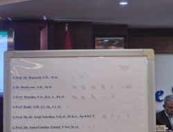 Persaingan Calon Rektor Unila Mengerucut Pada Tiga Nama, Budiyono Unggul Sementara Raih 22 Suara