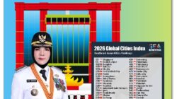Bandar Lampung Peringkat 395 dari 1000 Kota Terbesar di Dunia dalam Global Cities Index 2026