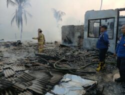 Gudang Mebel di Sukadanaham Terbakar, Kerugian Capai Rp50 Juta
